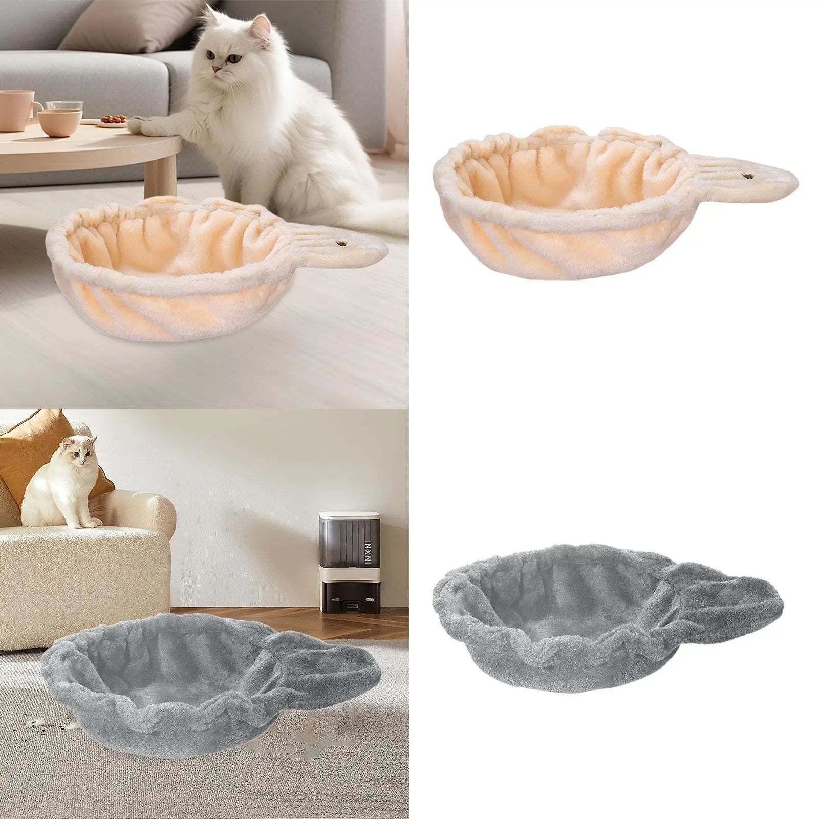 Cat Tree Hammock for Pet Cat Tree Accessories Basket for Kitten Indoors Cats