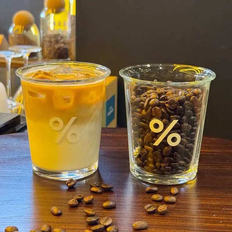 Coffee Cup Curled Latte Cups Household Glass Drinkware Juice Milk Simple Mug Transparent Water Bottles Glassware Cups Coffeeware