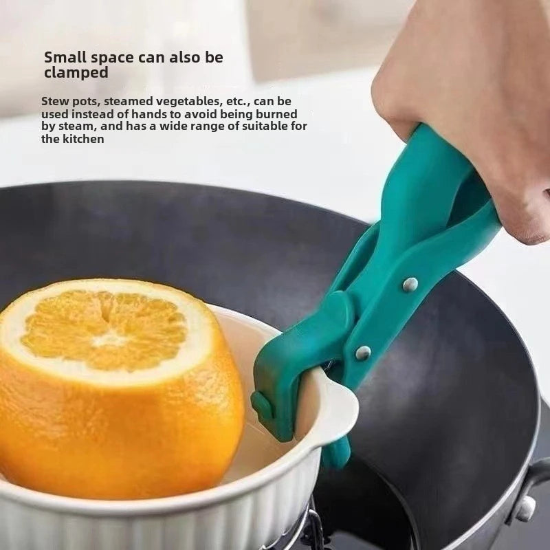 Anti-scald Clip Silicone Kitchen Anti Scald Plate Bowl Dish Pot Holder Anti-hot Clip Lifter Kitchen Accessories  kitchen tools