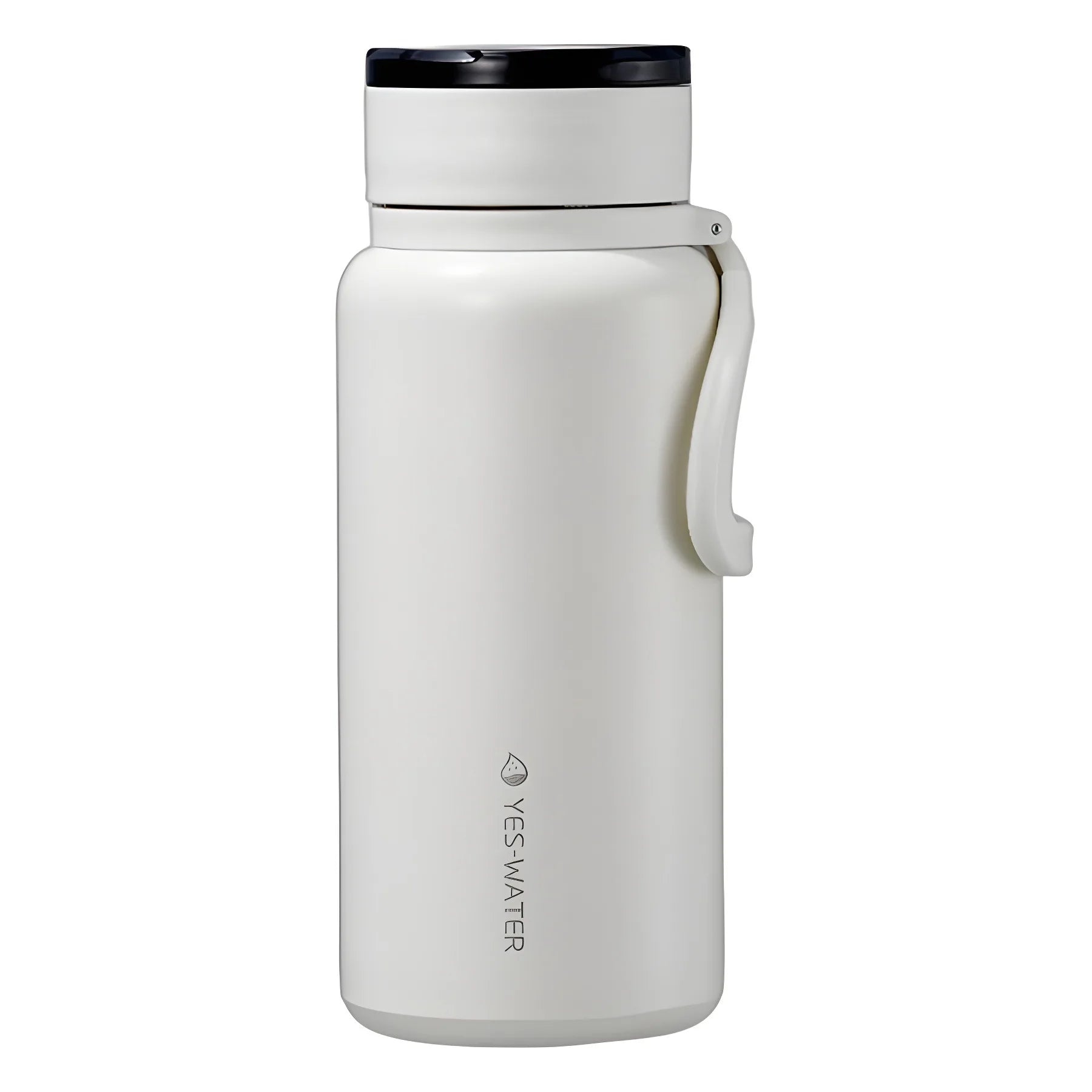 Vacuum Flask with Tea Infuser and Stainless Steel Filter Leak-Proof Tea KettleTravel Thermos Cup with Carrying Strap and Rope