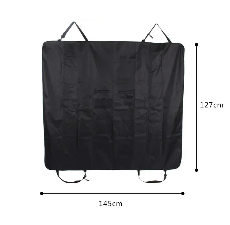 Car Rear Back Seat Protector Dog Safety Harness Dog Car Seat Cover Waterproof Pet Travel Dog Carrier Hammock