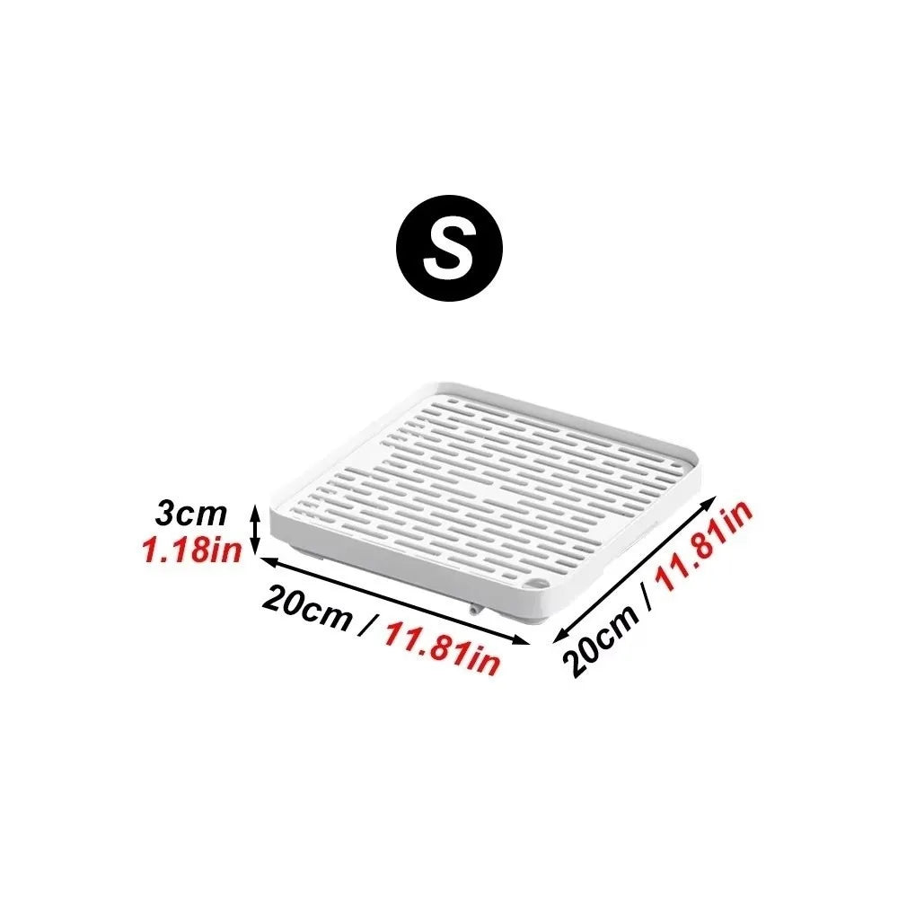 New Small Rabbit Litter Box Plastic Rectangular Pet Toilet Tray Double-layer Bunnie Corner Toilet Box Dutch Pig Supplies