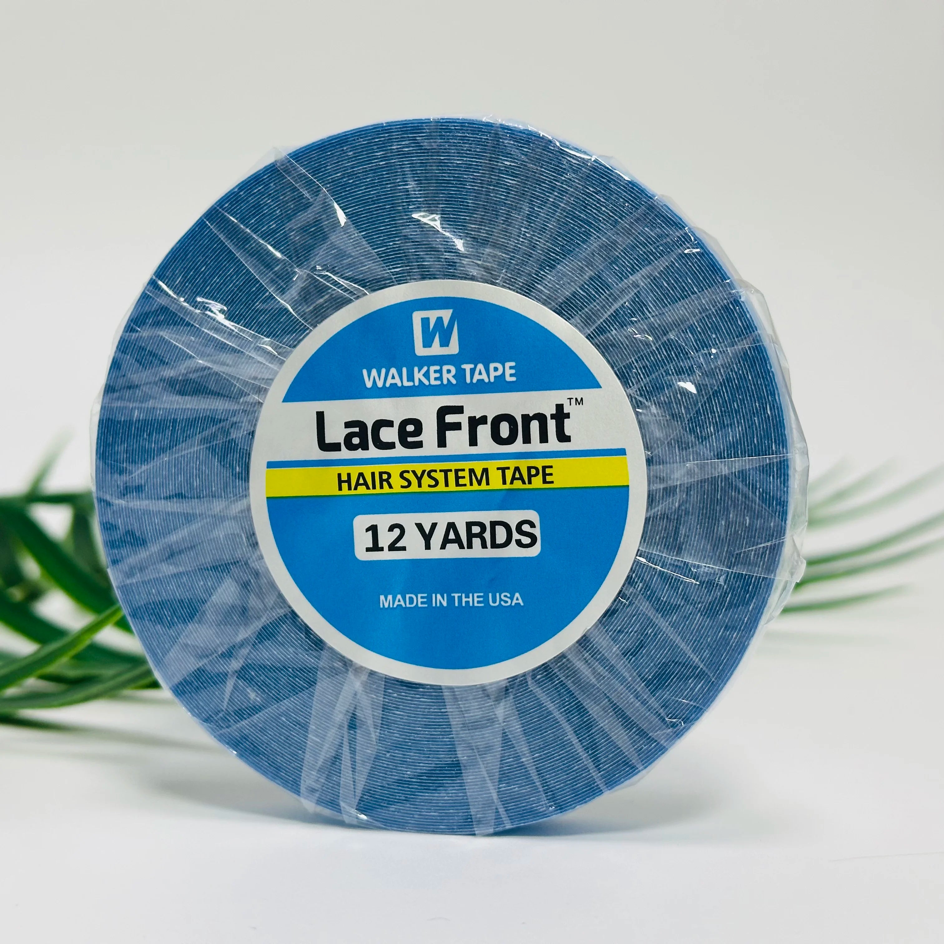Super Hair Blue Tape Double-Sided Adhesive Tape 0.8/1/2CM 12 Yards for Hair Extensions Lace Wigs Toupees
