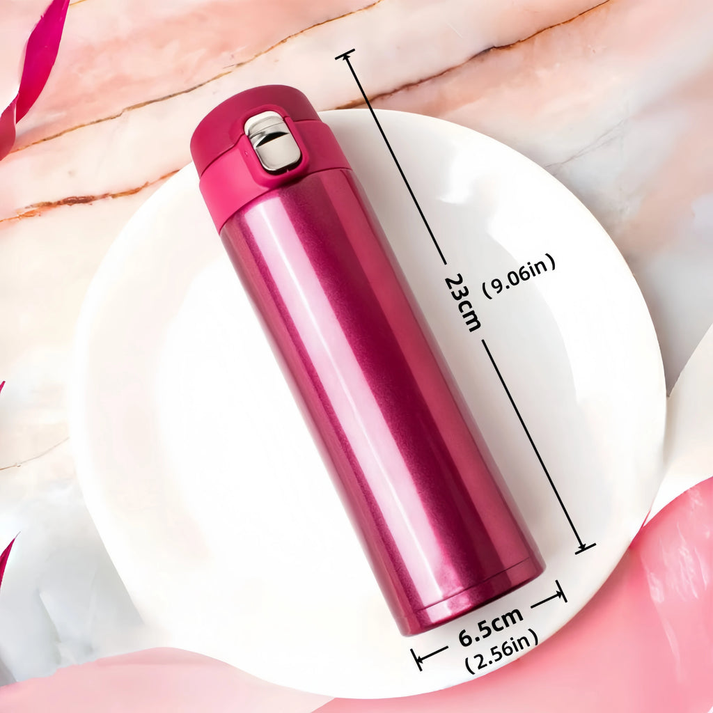 500ml Stainless Steel Thermal Mug Outdoor Thermos Cup Portable Vacuum Flasks Cold and Hot Thermo Bottle Coffee Mug Water Bottle