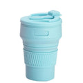 1Pc 350ml Collapsible Silicone Coffee Mug Travel Cup Folding BPA-Free Food Grade Insulated Flask Water Cup