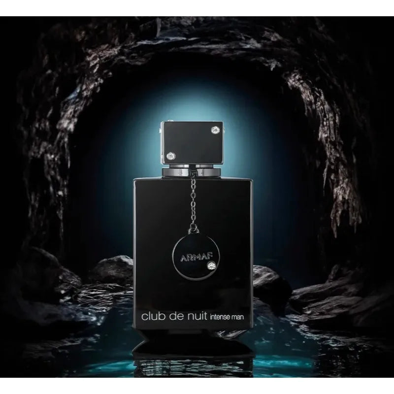 Armaf Club De Nuit Intense for Men Eau de Toilette Spray 3.6 Oz Original Arab Perfumes 100 ML Lasting Spicy Wood Perfume Cologne