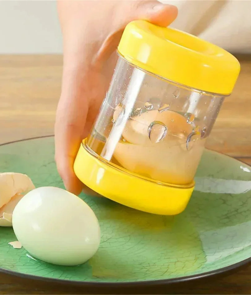 Hand-cranked Automatic Egg Sheller 1pc New Household Shell Peeling Machine Egg Opener Tool Fully Automatic Small Egg Tool