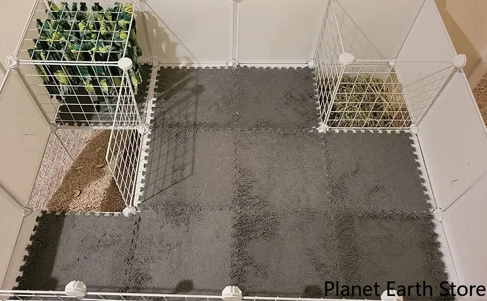 Guinea Pig Cage Lining Washable Guinea Pig Pad Reusable and Non Slip Urinary Pad for Guinea Pig Cat Dog Beds Rabbit Sleep Mat