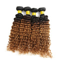Ombre 1b/27 Color Deep Wave Bundles Human Hair Extensions 100% Brazilian Virgin Hair 1b/27 Color Deep Wave Bundles Human Hair