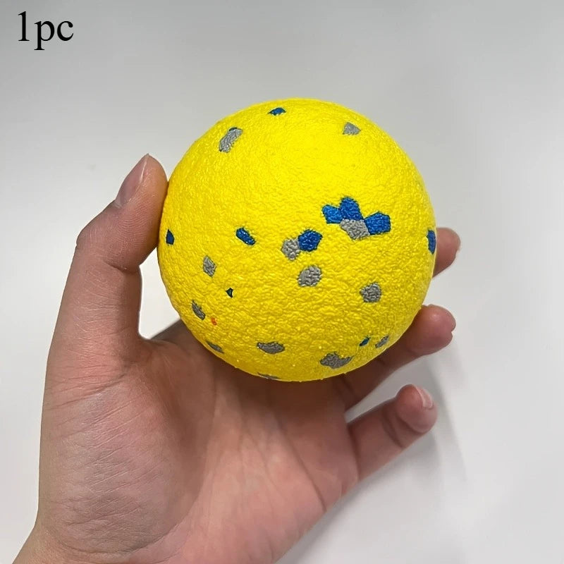 1pc Pet Toy Ball High Elastic Tennis Ball Teething Dog Toys Large Medium Small Dog Training Interactive Pet Toys Dog Accessories