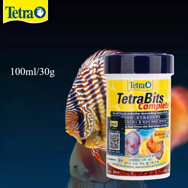 Tetra TetraBite Complete Discus Fish Food Complete For All Discus and Other Demanding Tropical Fish