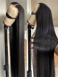 Brazilian Bone Straight 13x6 Lace Front Wig Remy For Black Women 40 46 Inch 300 Density 13x4 Hd Lace Frontal Human Hair Wig 100%