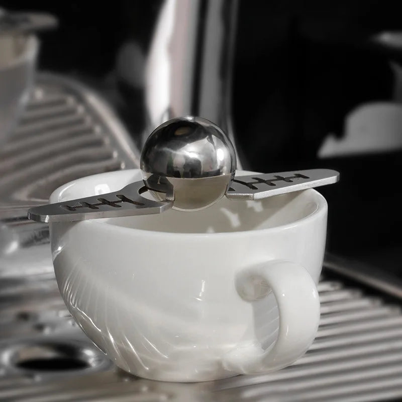 Stainless Steel Ice Ball Household Coffeware Accessory Coffee Italian Condensed Ice Ball Quick Cooling Bracket Retain The Flavor