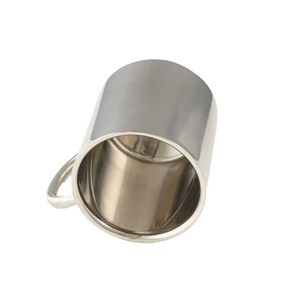 BPA Free Stainless Steel Coffee Mug Double Wall Handle Drinking Water Cup Dishwasher Safe Shatterproof Tea Cup Home