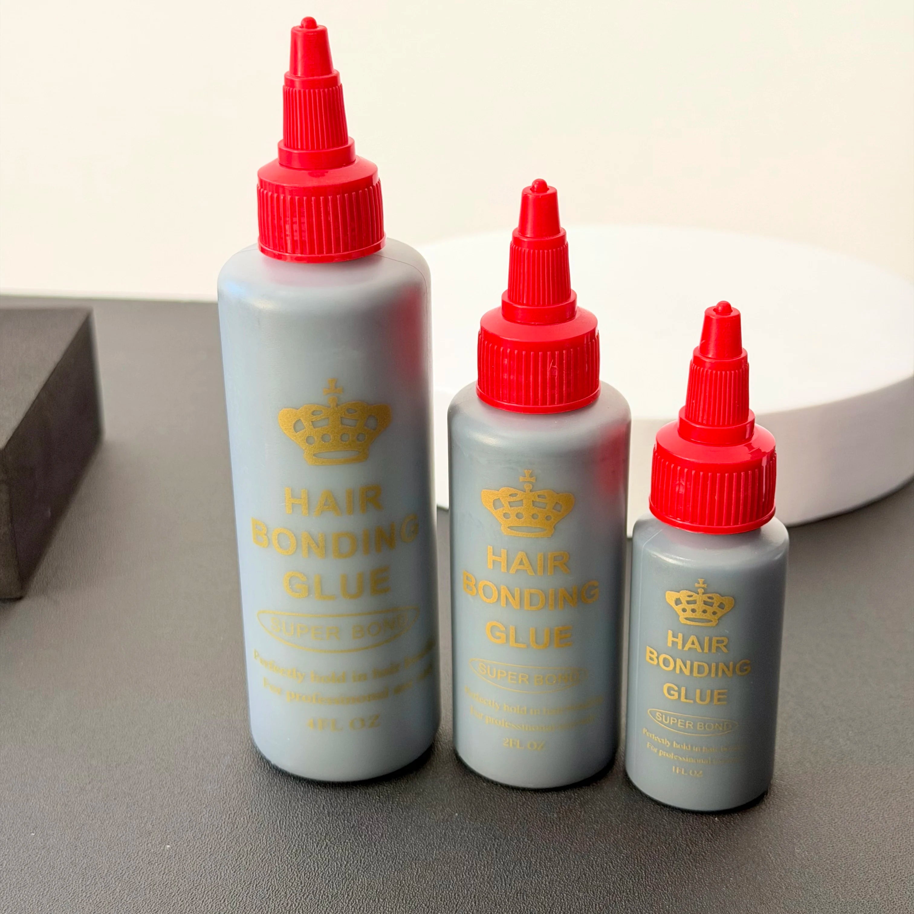 1/2/4 Oz 30/60/118 ml Black Hair Weft Bonding Glue Hair Weave bond