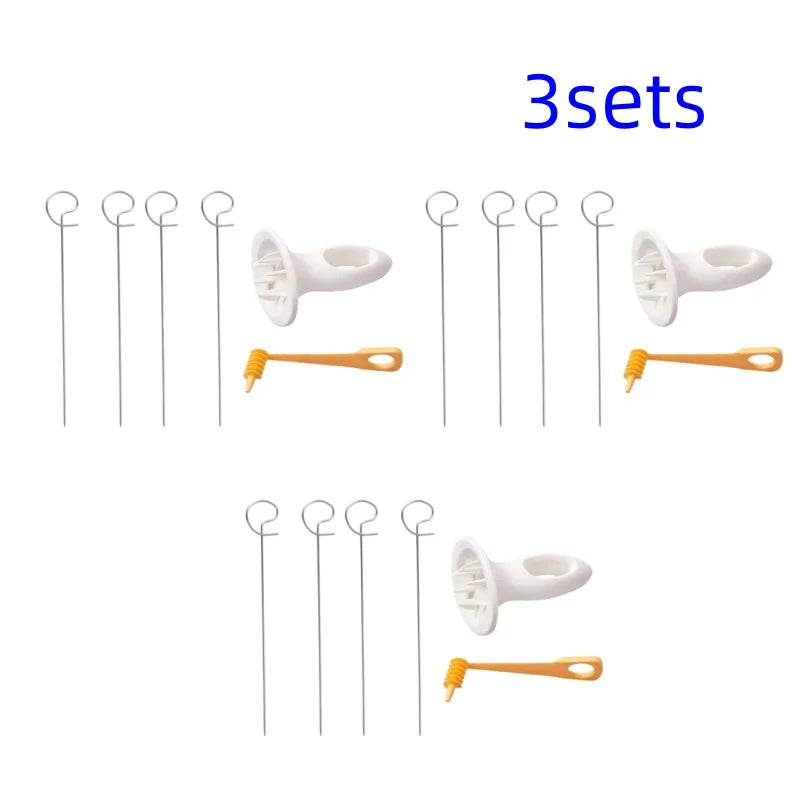 Protable Potato BBQ Skewers For Camping Chips Maker slicer Potato Spiral Cutter Barbecue Tools Kitchen Accessories kitchen gadge