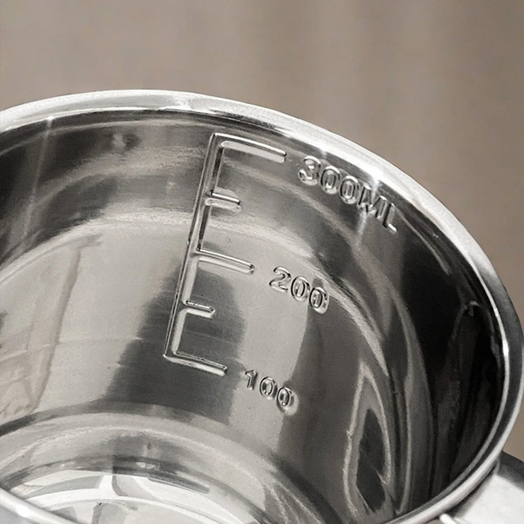 300ML Mini 304 Stainless Steel Water Cup Tumbler with Handle Durable Anti Drop Children Drinking Cup Reusable Milk Coffee Mug