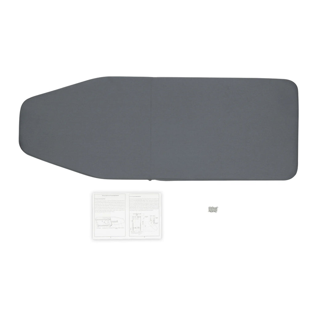 Folding Ironing Board for Cabinet, 180° Rotation Built-in Retractable Pull Out Ironing Board, Quiet Slide,Space Saving,Load 45kg