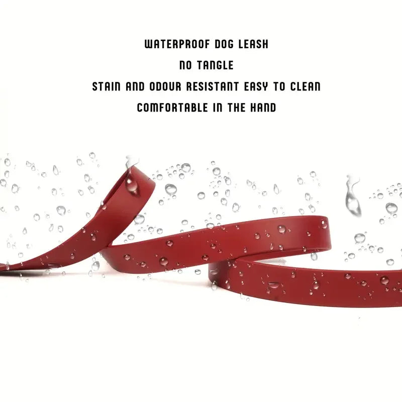 Waterproof Dog Leash Adjustable Quick Release Buckle Collar Leash for Small Medium Large Dogs