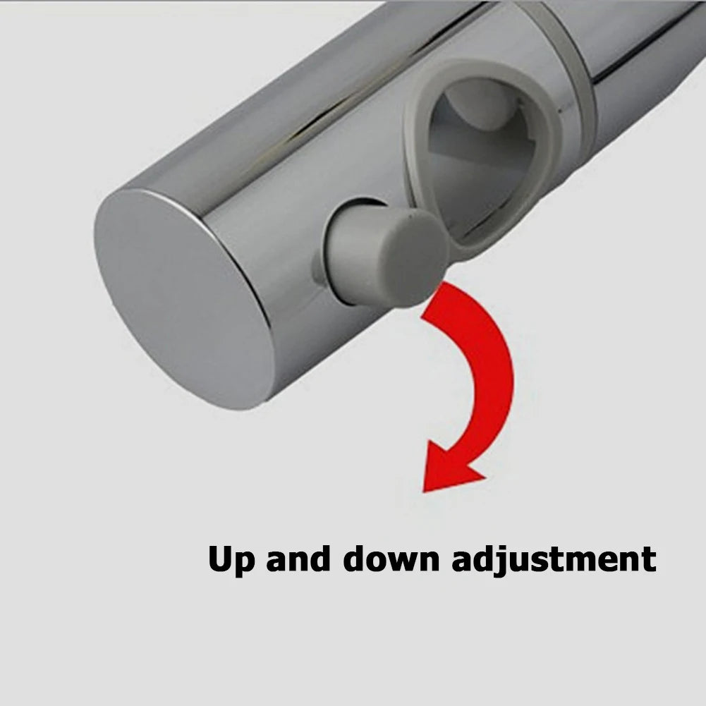 Adjustable Rail Slider Shower Head Holder Lift Rod Support Mounting Bracket