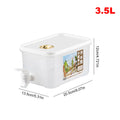 3.5/5/10L Cold Water Jug Large Capacity Cold Kettle with Faucet Beverage Dispenser Refrigerator Water Container For Summer Party
