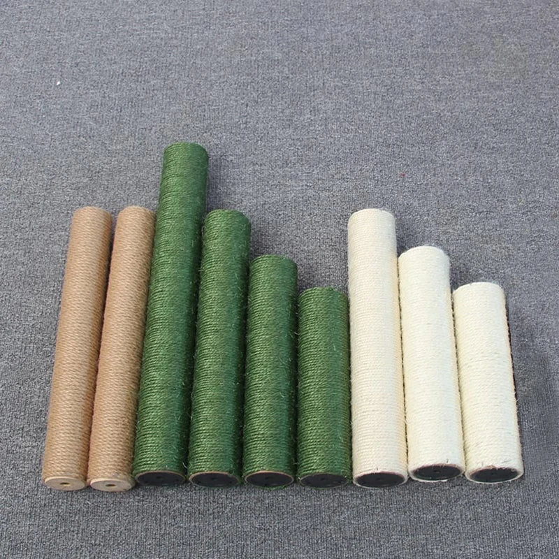 Cat scratching posts Replacement Extension Post Supplies Replaceable Scratch Post Refill pole for Small Animals Indoor playing