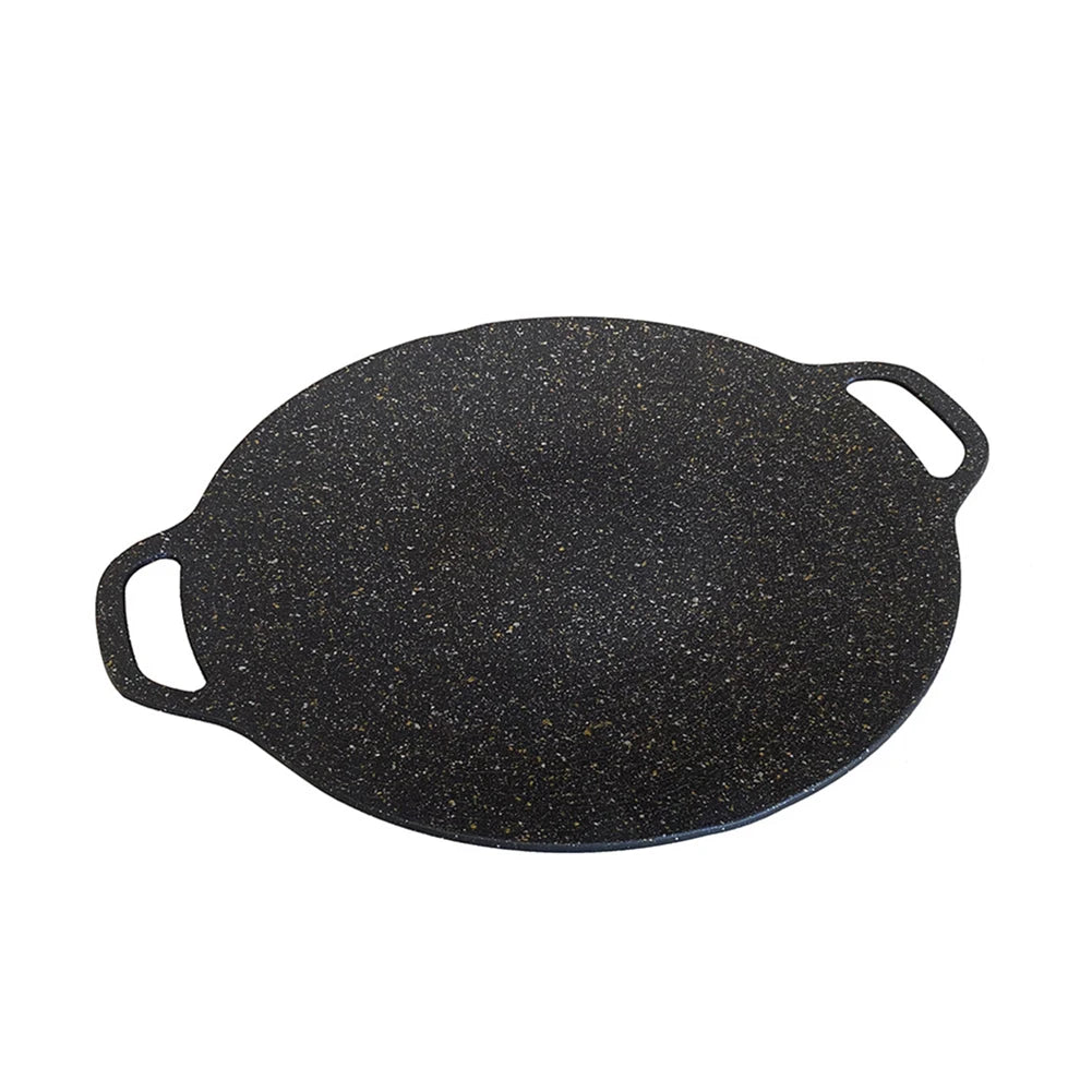 Baking Dishes Pans Non-stick Baking Tray Multi-purpose Round for Outdoor Camping Kitchen Bakeware Household Tools