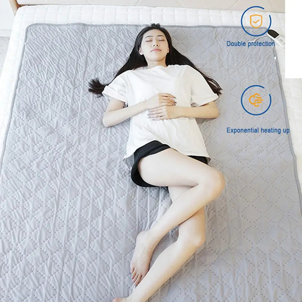 12V Car Electric Blanket Heating Level Car Outdoor Travel Mat Heating Travel Blanket Travel Winter RV SUV Car Electric Blanket