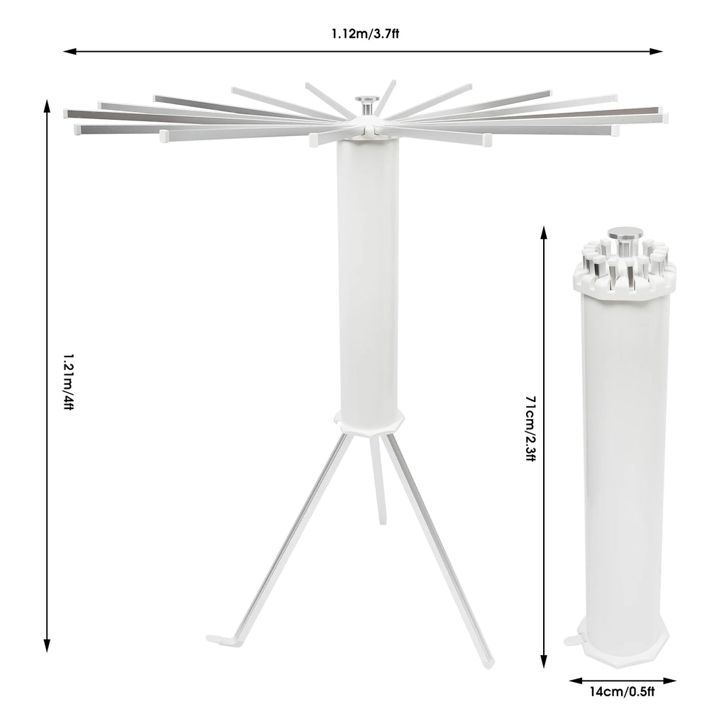 16 Pole Foldable Drying Rack,Tripod Clothes Drying Rack,Laundry Drying Rack,Garment Rack Can Dry Towels, Bath Towels, Shoes,Hats
