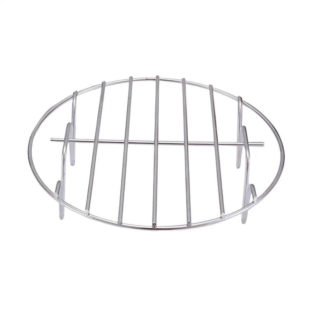 stainless steel BBQ net 6/7/8 Inches Roasting Rack Baking Air Fryer Rack Kitchen Grill Holder Cooking Non-stick  Grilling Rack