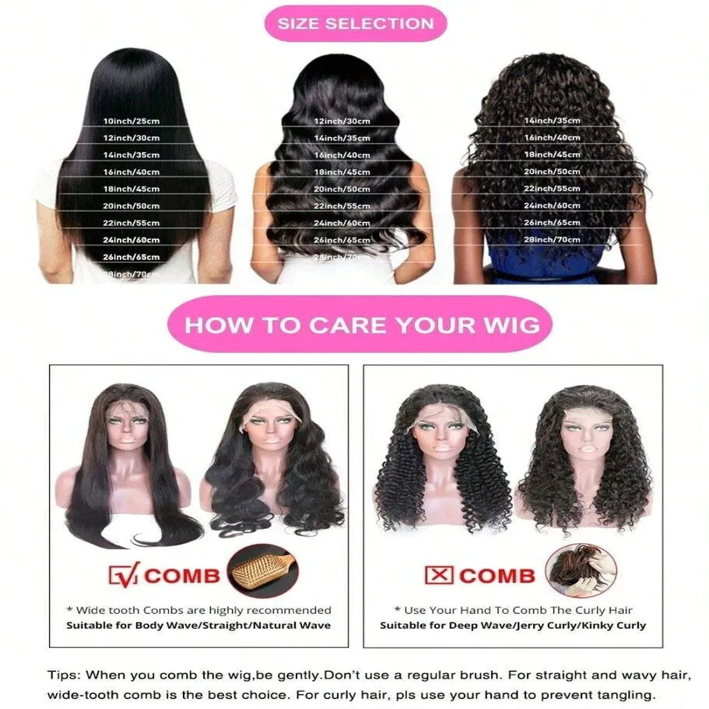 30 42Inch 13x4 13x6 HD Transparent Bone Straight Lace Front Wigs 250 Density 360 Full Lace Brazilian Human Hair Wigs For Women