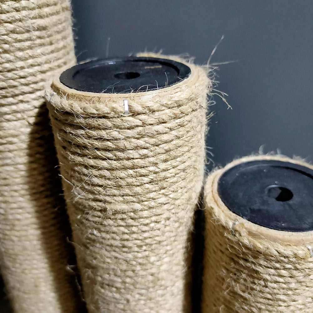 Cat Scratching Post Cat Tree Tower DIY Cat Climbing Frame Replacement Post Sisal Rope Entangle Toy Scratch Furniture Accessories
