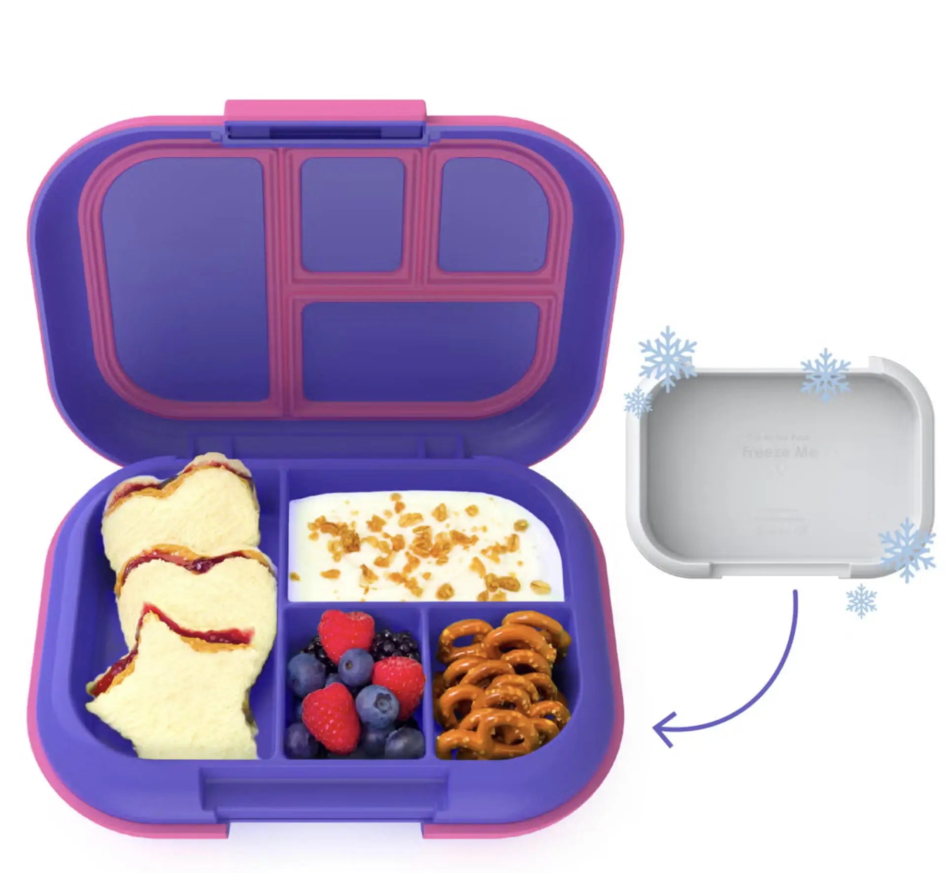 BentGo Kids Chill Lunch Box Electric Aqua