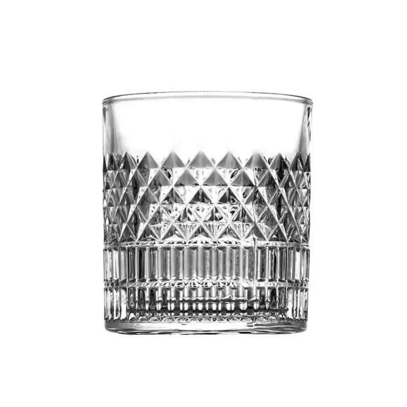 1/2/3/4pcs Cups 335ml Transparent Whiskey Cup for Party/Home/Bar European Crystal Glass Wine Cup Wholesale Cups Mug Beer Glass