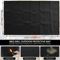 BBQ Mat Non-stick Grill Mat Heat Resistant Fireproof Grill Mat Outdoor Baking Kitchen Barbecue Tool Cooking Reusable Grill Pads
