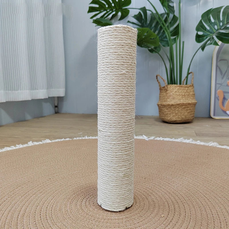 Cat Scratching Post for Cat Tree Tower DIY Cat Climbing Frame Replacement Post Sisal Rope Entangle Kitten Toy Scratch Furniture