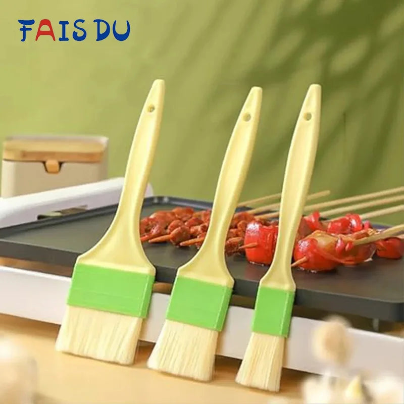 FAIS DU 1PC Oil Brush Pastry Basting Brush Food Brush Spread Oil Butter Sauce for BBQ Grill Baking Kitchen Cooking