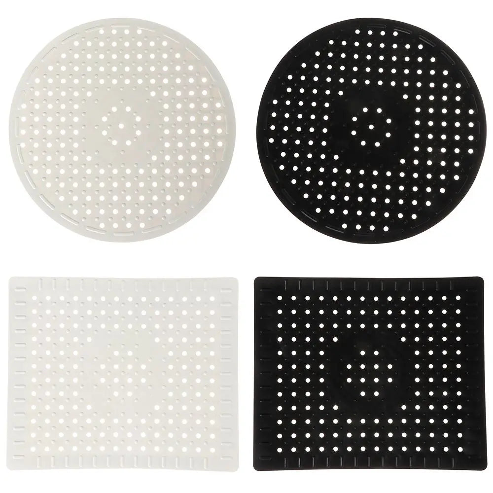 Multifunctional Non-Slip Tableware Sink Strainer Drain Mats Rubber Sink Mat Protector