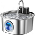 Stainless Steel Wireless Recharging Sensor Cat Water Fountain Auto Drinking Fountain For Cats Dog Drinker Pet Dispenser Bowl