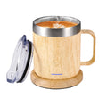 Self-Heating Coffee Mug Smart USB Warmer with 55°C (131°F) Thermostat Double Layer Food Grade Cup Warmer for Office/Home/Gifts