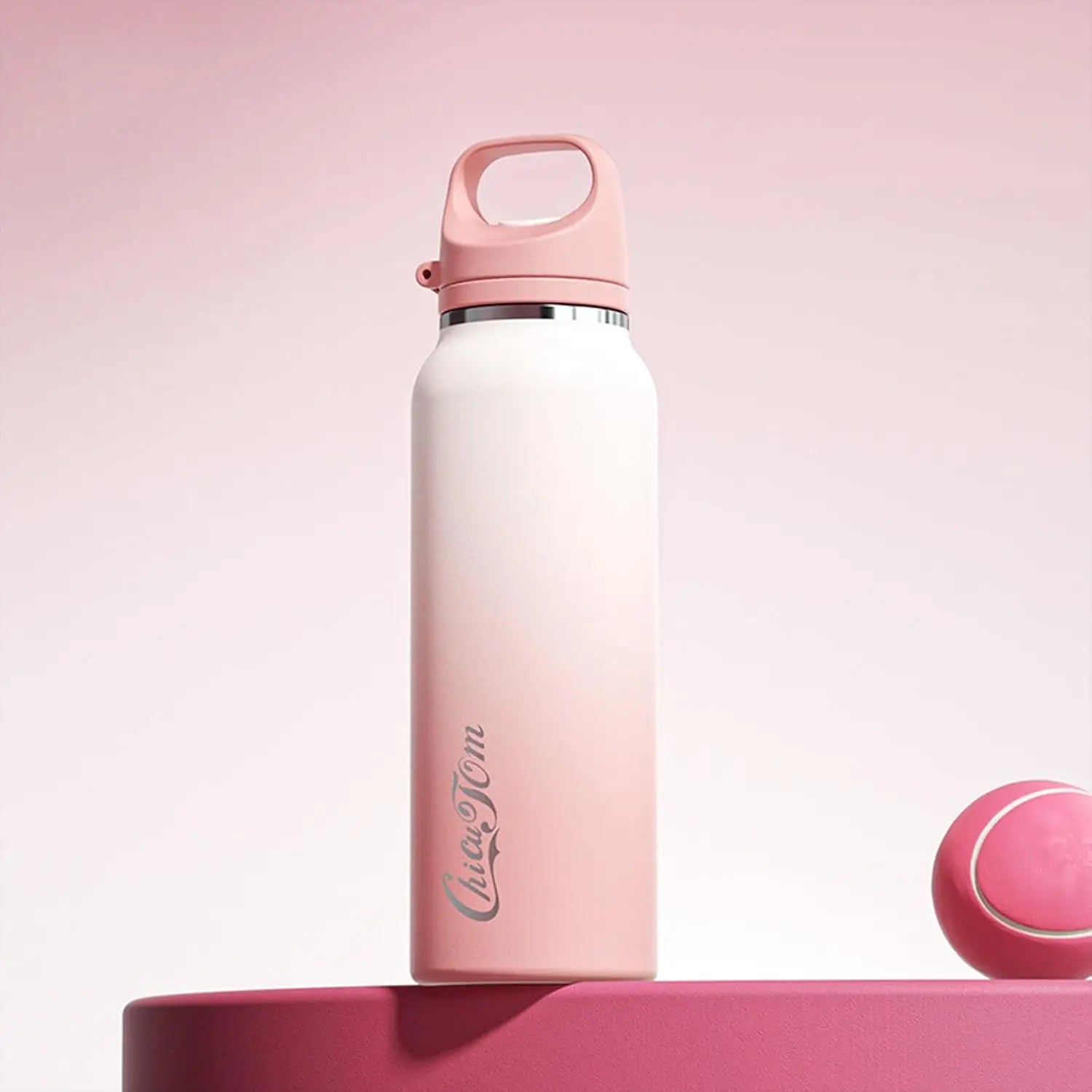 One Touch Open Lid Stainless Steel Vacuum Water Bottle for Outdoor Sports Cycling Car Leakproof Cold Drink Insulated Sport