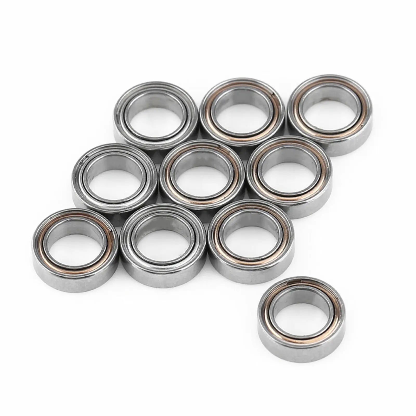 100Pcsk 5x8x2.5mm Metal Shielded Ball Bearing Steel Bearings MR85ZZ Bearings