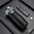 450ml Stainless Steel Double Wall Travel Mug Leak proof Thermos Mug Coffee Cups Car Vacuum Insulaltion Thermal Water Bottle