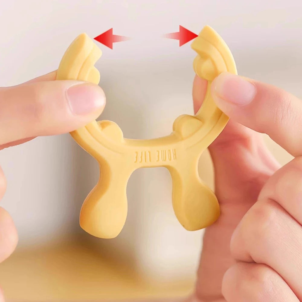 Universal Silicone Heat Resistant Pot Lid Handle Stand Anti-scald Kitchen Cooking Accessory High Temperature Proof