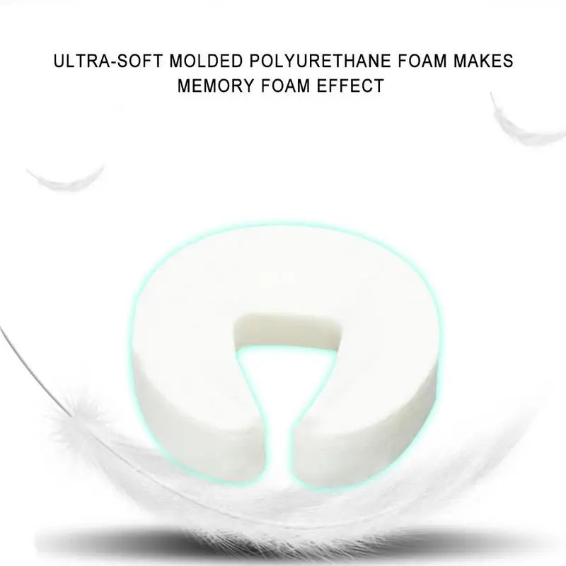 U shaped Spa Master Massage pillow Universal Headrest Face Cushion For Massage Table Face Down And Up Pillow