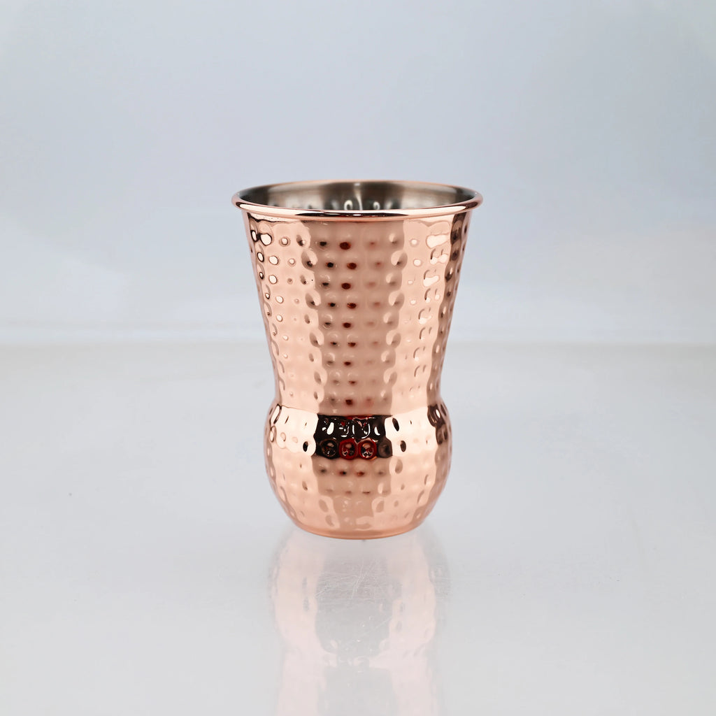 350ml Vintage Indian Cocktail Glass Cups, Metal Copper Plated Moscow Mule Mugs, Stainless Steel Beer Mug, Coffee Juice Drink Cup
