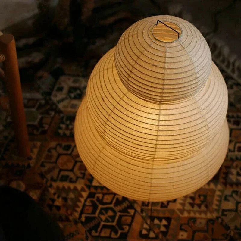 Japanese Noguchi Rice Paper Suitable for Bedroom Atmosphere Bedside Lamp Living Room Study Decoration Lighting Desk Lamp