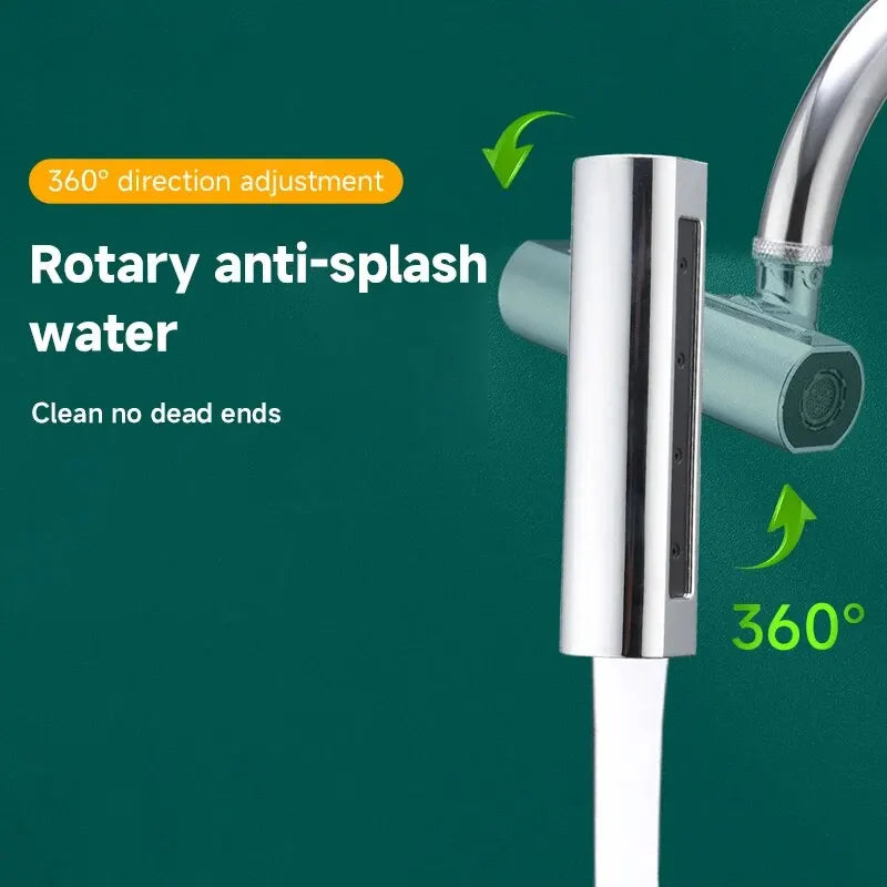 Faucet Kitchen Splash Proof Device Spray Rotatable Wash Basin Universal Extension