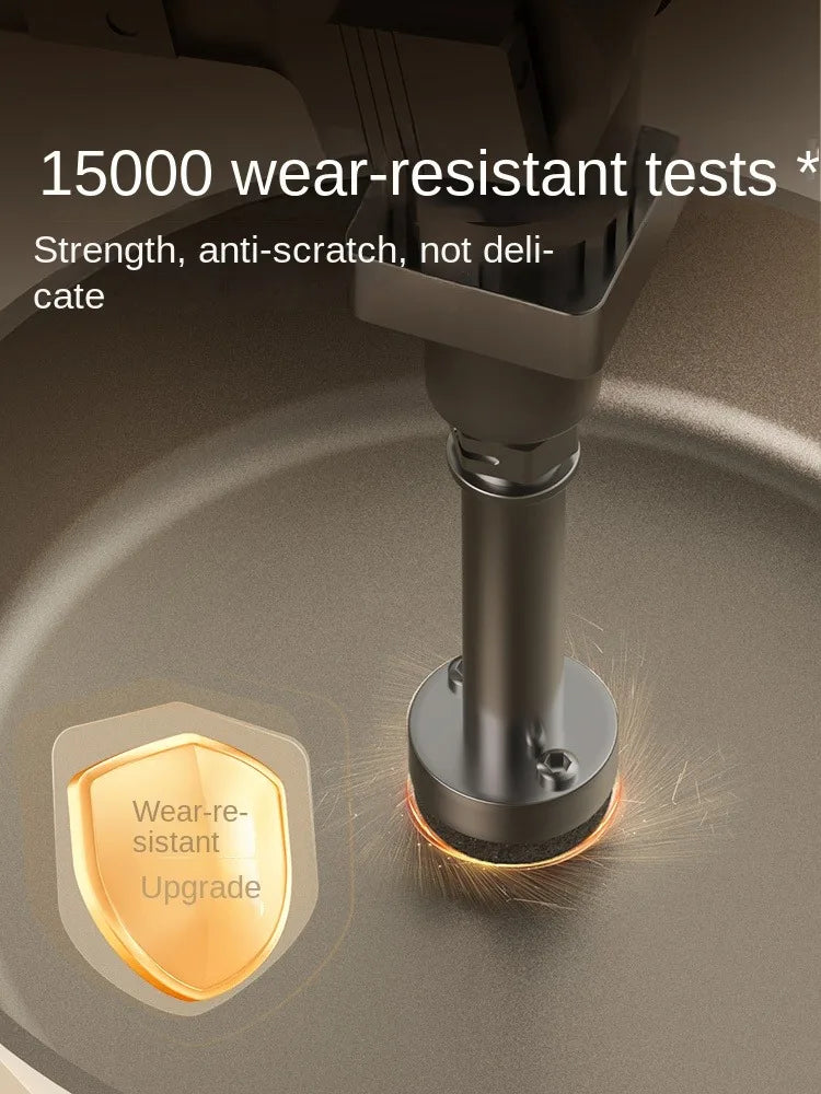 COOKER KING Pan Non-Stick Frying Pan Household Titanium Wok Pancake Egg Pancake Steak Induction Cooker Gas