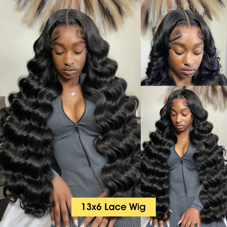 Melodie 13x6 13x4 Lace Frontal Wigs Body Wave Human Hair 28 34 40 Inches Waves Brazilian Human Hair 5x5 Glueless Wig